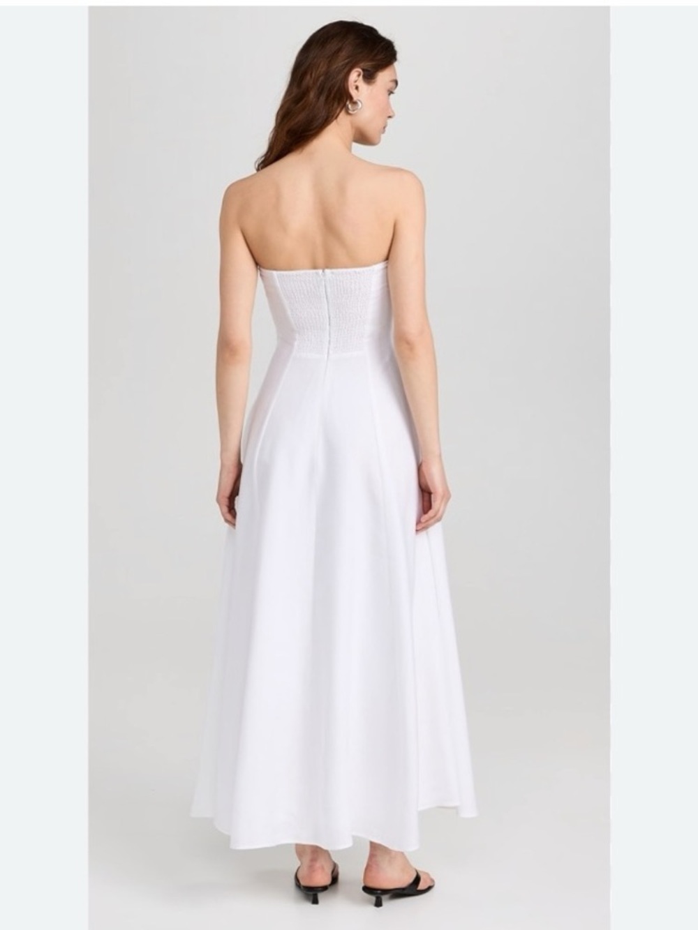 NEW Favorite Daughter The Favorite Linen Dress White - Picture 9 of 15